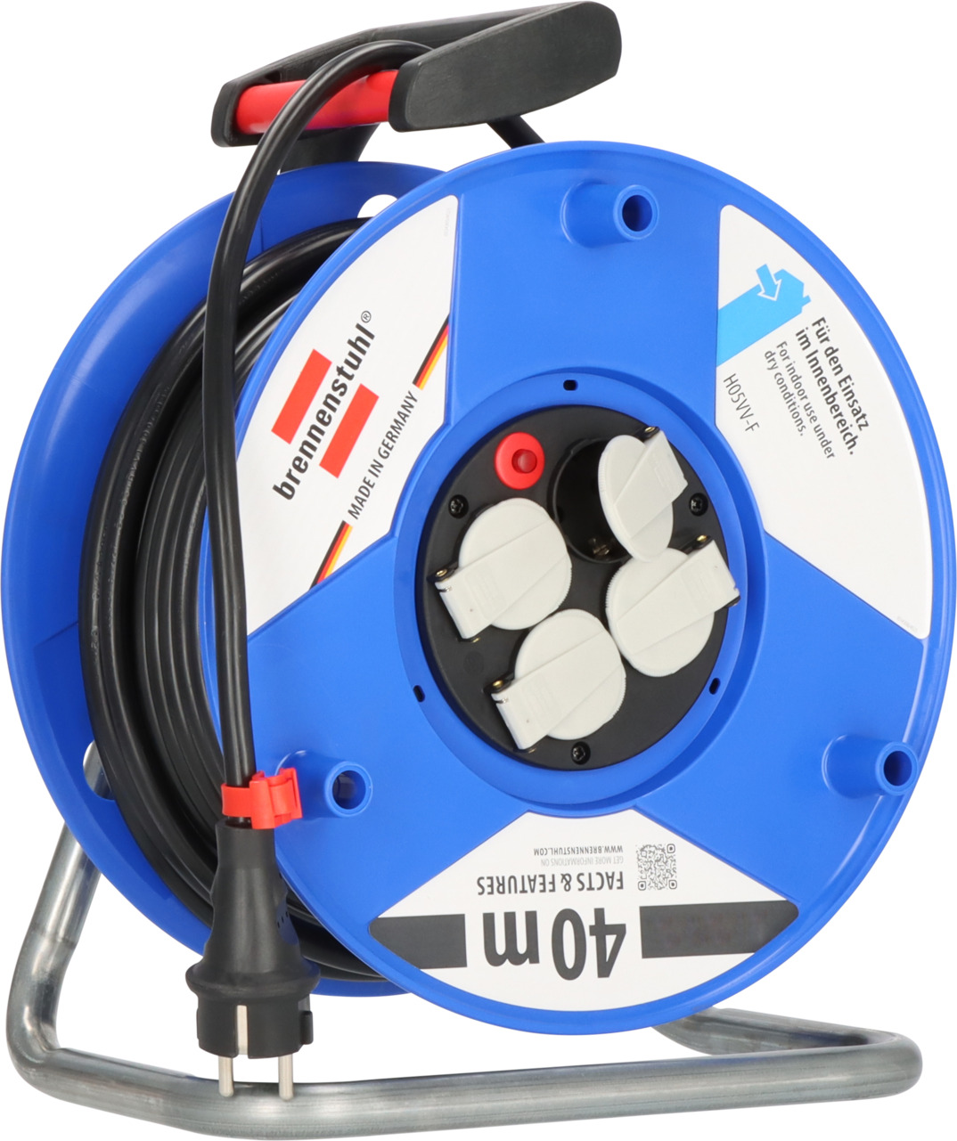 Garant cable reel 40m H05VV-F 3G2,5 | brennenstuhl®