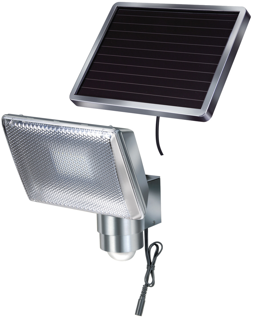 Solar LED Light SOL 80 ALU IP44 with infrared motion detector