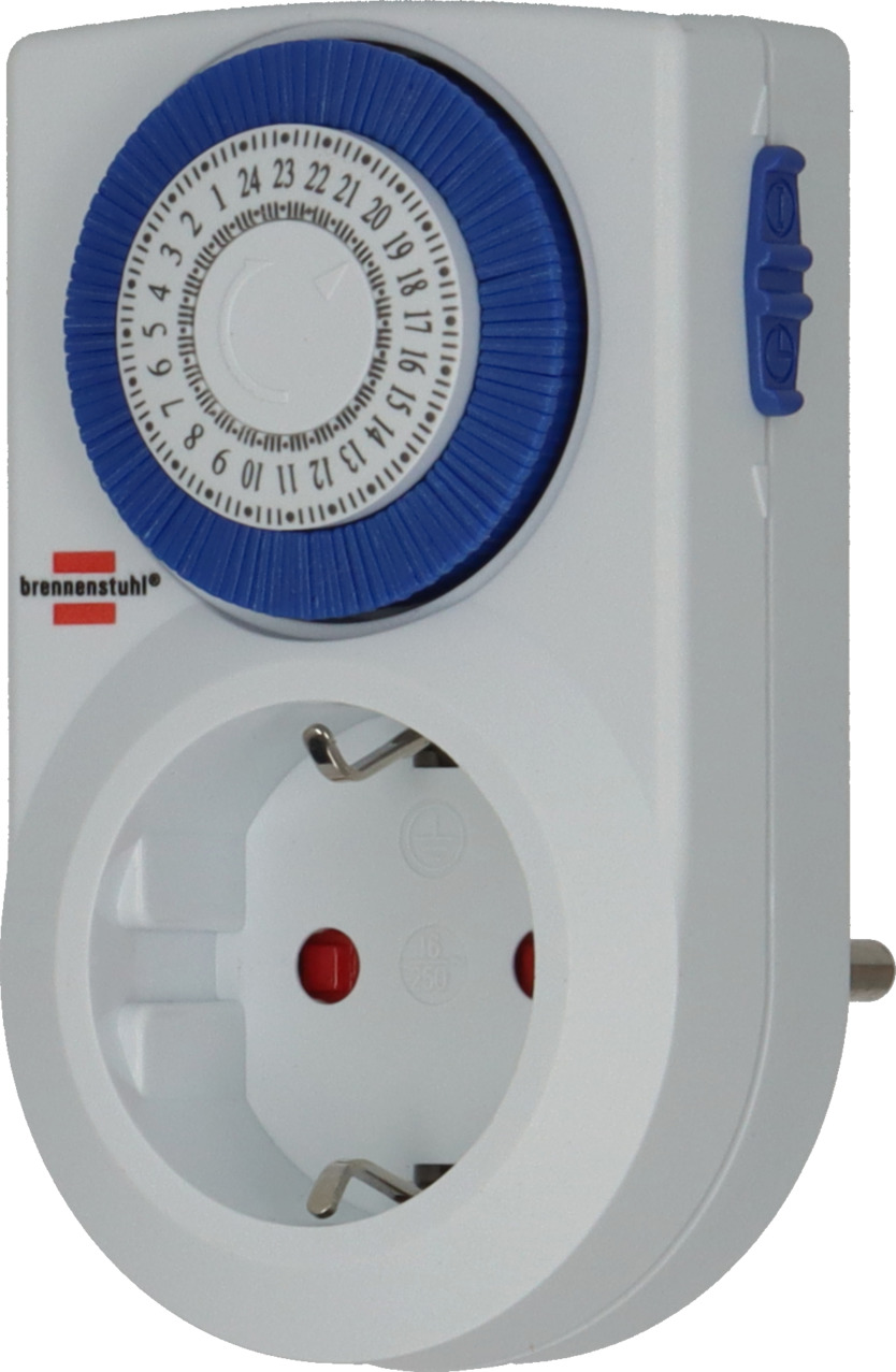 Brennenstuhl Minuterie journalière mécanique MMZ 20 blanc